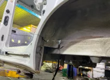 Крыло заднее NISSAN NV200 2012/Цвет QX1 78101JX00B M20 HR16DE, заднее левое