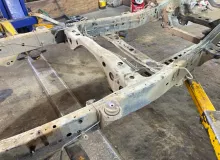 Рама TOYOTA LAND CRUISER 2001/Цвет 057 510026A760 UZJ100W 2UZFE
