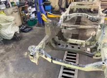 Рама TOYOTA LAND CRUISER 2001/Цвет 057 510026A760 UZJ100W 2UZFE