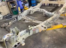 Рама TOYOTA LAND CRUISER 2001/Цвет 057 510026A760 UZJ100W 2UZFE
