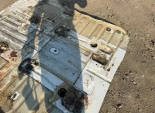 Тазик железный TOYOTA LAND CRUISER 2001/Цвет 057 5831160460 UZJ100W 2UZFE, задний