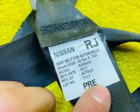 Ремень безопасности ПАРА ПЕРЕД NISSAN