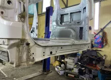 Тазик железный NISSAN NV200 2017/Цвет QM1 74514JX00C M20 HR16DE, задний