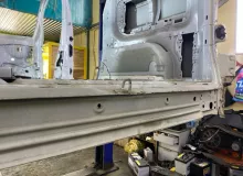 Тазик железный NISSAN NV200 2017/Цвет QM1 74514JX00C M20 HR16DE, задний