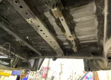 Тазик железный NISSAN NV200 2017/Цвет QM1 74514JX00C M20 HR16DE, задний