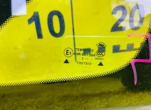 Стекло форточка NISSAN NV200 2012/Цвет K23 76821JX31A VM20 HR16DE, переднее левое