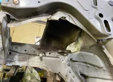 Лонжерон NISSAN NV200 2011/Цвет QX1 64181JX00A M20 HR16DE, передний левый