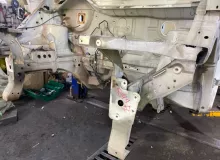 Лонжерон NISSAN NV200 2011/Цвет QX1 64181JX00A M20 HR16DE, передний левый