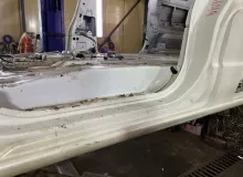 Порог кузова NISSAN NV200 2011/Цвет QX1 76411JX00E M20 HR16DE, передний левый