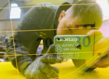 Стекло собачника LEXUS LX570 2008/Цвет 202 6272060C30 URJ201L 3URFE, заднее левое