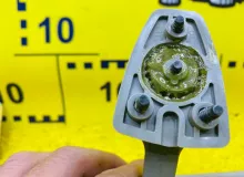 Зеркало заднего вида салонное NISSAN NV200 2011/Цвет QX1 96321VW110 M20 HR16DE, переднее