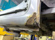 Порог кузова NISSAN NV200 2009/Цвет K23 76411JX00E M20 HR16DE, передний левый