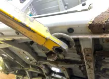 Порог кузова NISSAN NV200 2009/Цвет K23 76411JX00E M20 HR16DE, передний левый