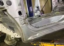 Порог кузова NISSAN NV200 2009/Цвет K23 76411JX00E M20 HR16DE, передний левый