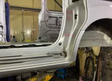 Порог кузова NISSAN NV200 2009/Цвет K23 76411JX00E M20 HR16DE, передний левый