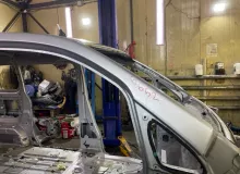 Крыша NISSAN NV200 2009/Цвет K23 73112JX00A M20 HR16DE, передняя