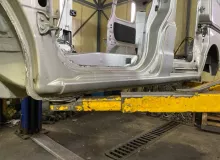 Порог кузова NISSAN NV200 2014/Цвет K23 76411JX00E VM20 HR16DE, передний левый