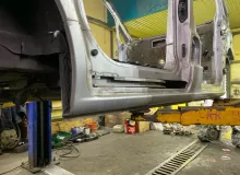 Порог кузова NISSAN NV200 2014/Цвет K23 76410JX00E VM20 HR16DE, передний правый