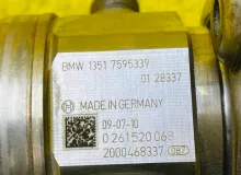 Тнвд BMW 5-SERIES 2009 13517595339 F07 N63B44A, передний левый
