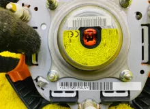 Подушка безопасности водителя TOYOTA SIENTA С ЗАРЯДОМ|2015 4513052810C0 NCP175 1NZFE, передняя
