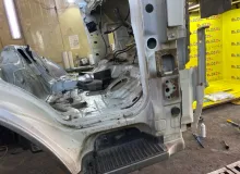 Порог кузова NISSAN VANETTE GAS18|2003 96110HA000 SK82MN F8, передний правый