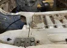 Порог кузова NISSAN VANETTE GAS18|2003 96110HA000 SK82MN F8, передний правый