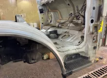 Порог кузова NISSAN VANETTE GAS18|2003 96110HA000 SK82MN F8, передний правый