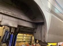 Порог кузова NISSAN VANETTE GAS18|2003 96110HA00A SK82MN F8, задний правый