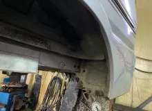 Крыло заднее NISSAN VANETTE GAS18|2003 77421HC000 SK82MN F8, заднее левое