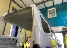 Крыло заднее NISSAN VANETTE GAS18|2003 77420HC051 SK82MN F8, заднее правое