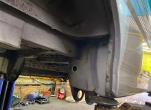 Крыло заднее NISSAN VANETTE GAS18|2003 77420HC051 SK82MN F8, заднее правое