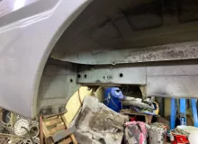 Крыло заднее NISSAN VANETTE GAS18|2003 77420HC051 SK82MN F8, заднее правое