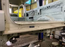Тазик железный NISSAN VANETTE GAS18|2003 74514HA002 SK82MN F8, задний
