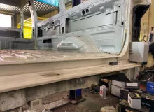 Тазик железный NISSAN VANETTE GAS18|2003 74514HA002 SK82MN F8, задний