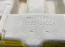 Защита бампера NISSAN NV200 2009/Цвет K23 62663JX00B VM20 HR16DE, передняя