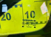 Стекло форточка NISSAN NV200 2009/Цвет K23 76821JX30A VM20 HR16DE, переднее левое