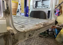 Тазик железный NISSAN NV200 2009/Цвет K23 74514JX00C VM20 HR16DE, задний