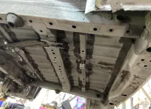 Тазик железный NISSAN NV200 2009/Цвет K23 74514JX00C VM20 HR16DE, задний
