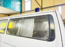 Стекло собачника TOYOTA HIACE 1990/Цвет 045 6271695J22 LH114 2L, заднее левое