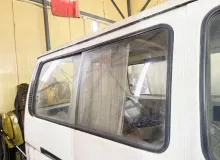 Стекло собачника TOYOTA HIACE 1990/Цвет 045 6271595J15 LH114 2L, заднее правое