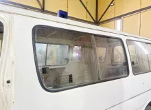 Стекло собачника TOYOTA HIACE 1990/Цвет 045 6271295J09 LH114 2L, заднее левое