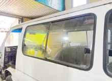 Стекло собачника TOYOTA HIACE 1990/Цвет 045 6271295J09 LH114 2L, заднее левое