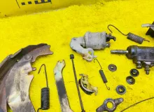 Механизм стояночного тормоза TOYOTA HIACE 1990/Цвет 045 0449526150 LH114 2L, задний правый