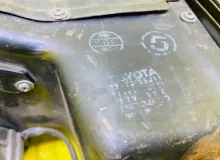 Печка салона задняя TOYOTA HIACE 1990/Цвет 045 8711095J11 LH114 2L, задняя
