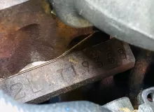 Двигатель TOYOTA HIACE 1990/Цвет 045 190005B030 LH114 2L, передний