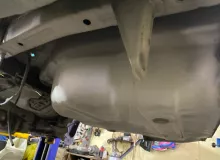 Тазик железный TOYOTA PREMIO 2008/Цвет 1F7 5830720A00 ZRT265 2ZRFE, задний