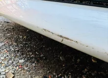 Бампер TOYOTA ISIS 2011 5211944440A0 ZGM15W 2ZRFAE, передний