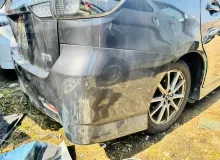 Бампер TOYOTA WISH 2013 5215968090B2 ZGE20W 2ZRFAE, задний