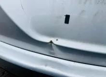 Бампер TOYOTA ISIS 2012 5215944938B0 ZGM15W 2ZRFAE, задний