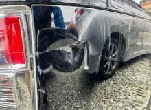 Бампер TOYOTA ISIS 2013 5215944940C2 ZGM10W 2ZRFAE, задний